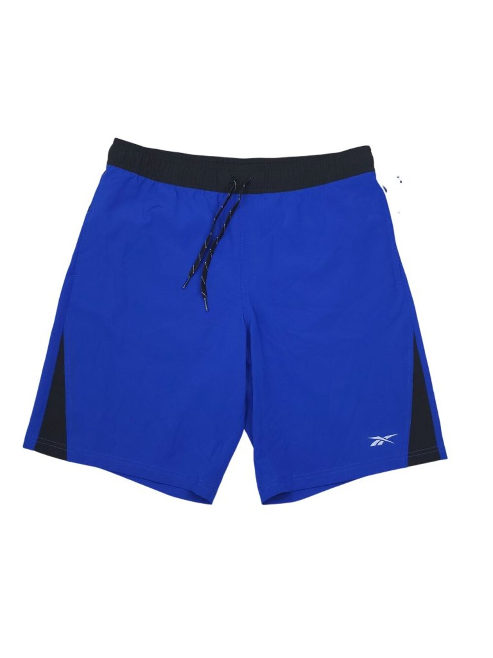 Reebok Mens Cobalt & Black Swim Shorts With Drawstring Waistband Size S New